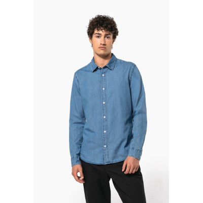 Camisa de homem em denim